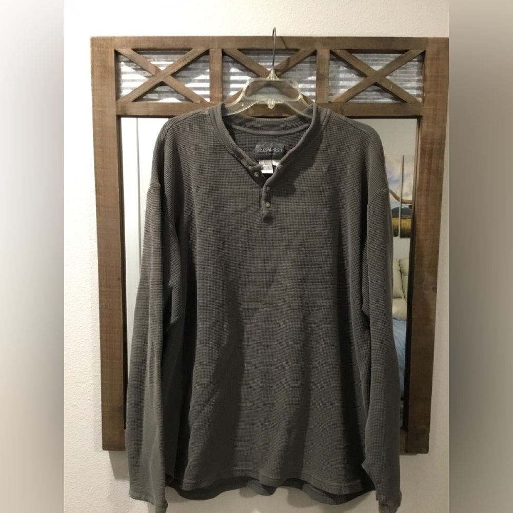Gramicci Men’s XL Waffle Knit. 100% Spun Cotton